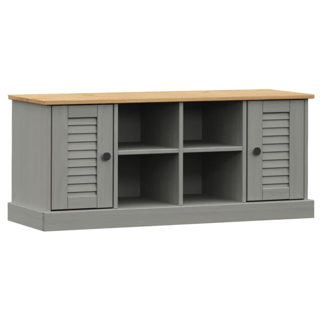 Brionna 4 Pair Shoe Storage Bench 106 x 35 x 45 cm Solid Wood Pine