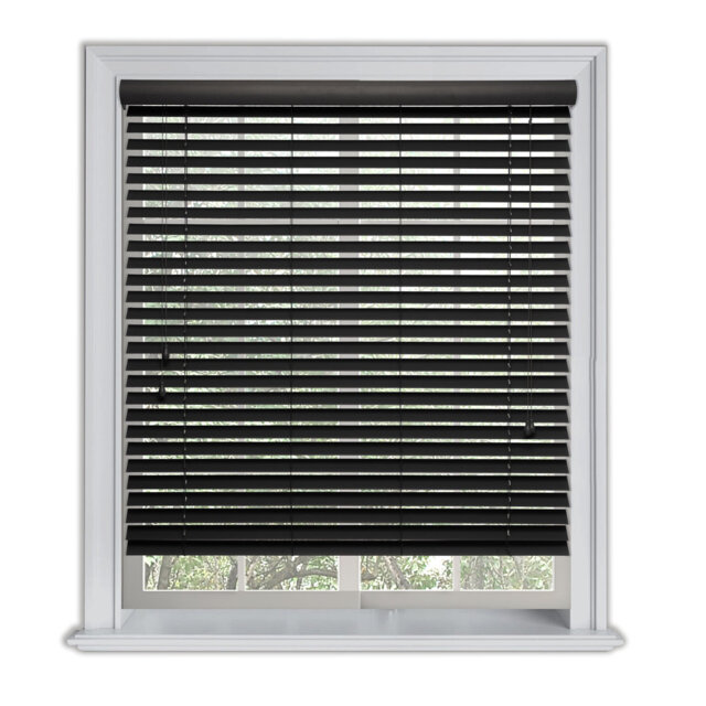 Lister Cartwright 50mm Woodgrain Fauxwood Venetian Roller Blinds