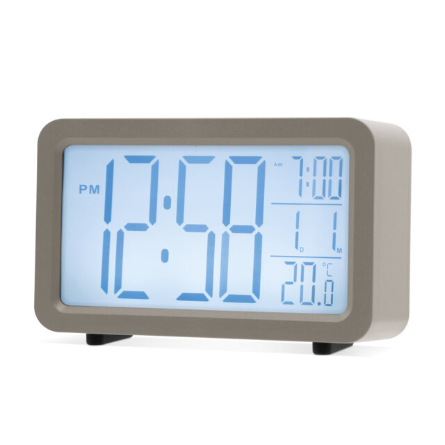 Quartz movement / Crystal Alarm Tabletop Clock