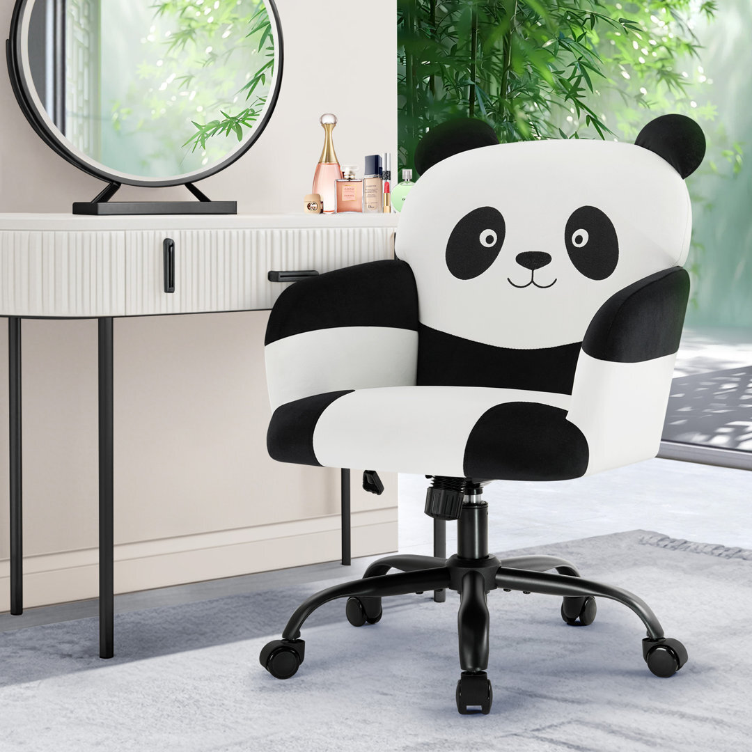 Home Office Chair,cute Velvet Vanity Chair,wide Seat Desk Chairs