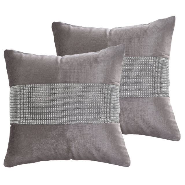 Alsen Striped Square Cushion Cover