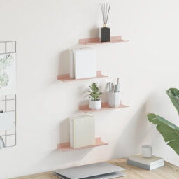 Floating Shelf Wall-Mounted Steel Home Storage Shelving Modern Shelves