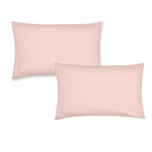 Brushed Cotton Standard Pillowcase Pair