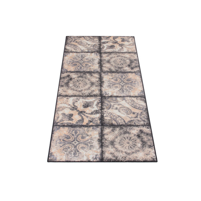Saoirse Vista Azulej Bronze/Black Rug