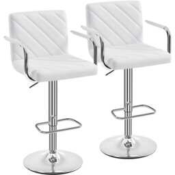 Height Adjustable Swivel Bar Stool
