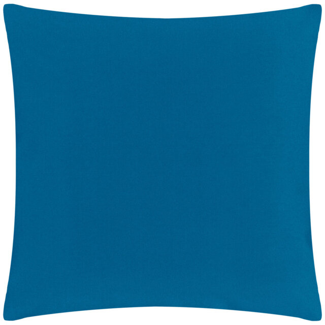 Aljento Indoor / Outdoor Blue Square Throw Cushion Cover