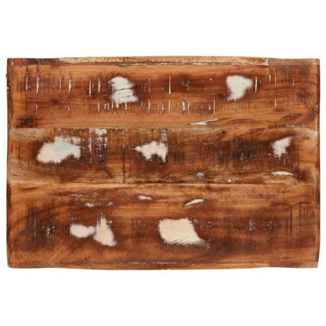 Wine Rack Wall-Mounted Brown 44 X 30 X 35 Cm Solid Mango Wood