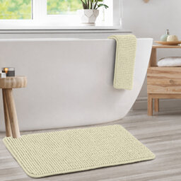 Door mat chenille nonslip for Bath and Kitchen Rug 60x90