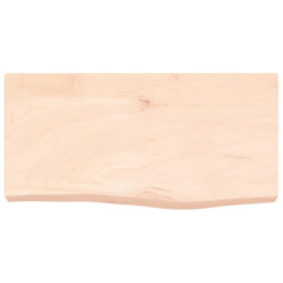 Bathroom Countertop Untreated Solid Wood