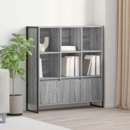108cm H x 99.5cm W Steel Book Cabinet Bookcase