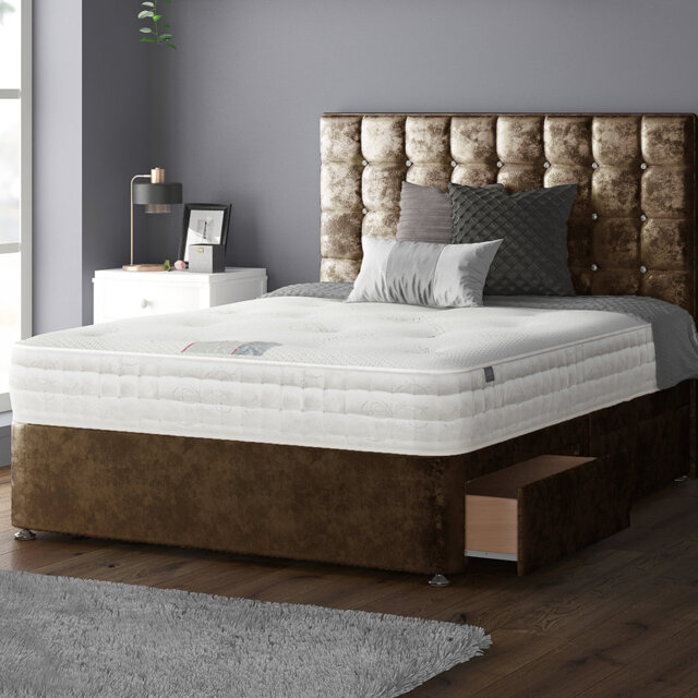 Galarza Upholstered Divan Bed
