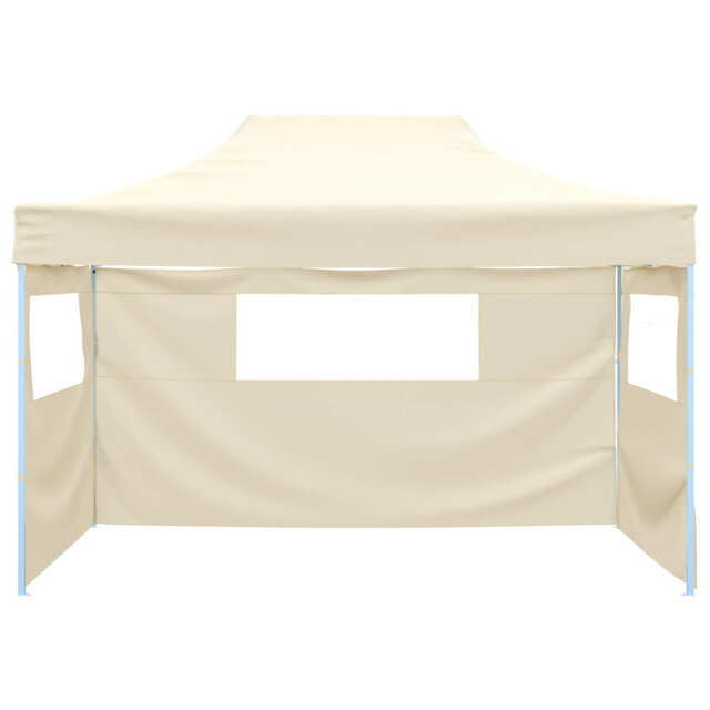 Vidaxl Foldable Party Tent Pop-Up With 4 Sidewalls Patio Gazebo Canopy Shelter