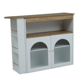 Iberia Wood Kitchen Island