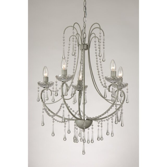 Doubleday 5 - Light Candle Style Chandelier