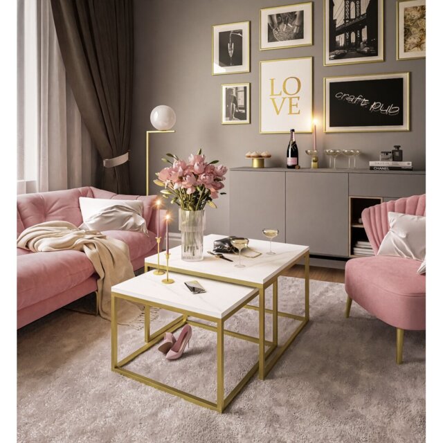 2-piece coffee table set Ahlers