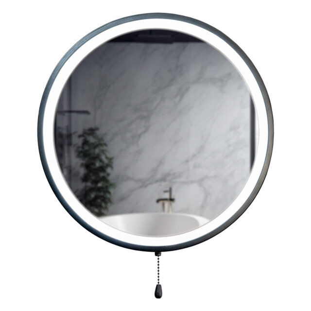 Coriena Metal Round Mirror