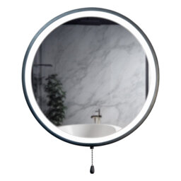 Coriena Metal Round Mirror