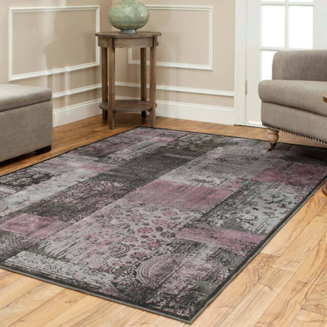 Demetri Rectangle Patchwork Area Rug