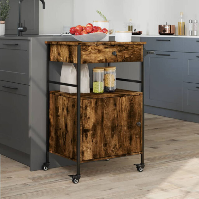 Nevis Metal Bar Cart