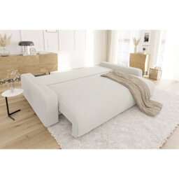 Emma Sleeper Sofa Bed with storage Cord Fabric