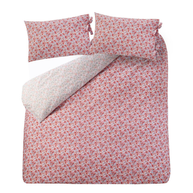 Cath Kidston Ditsy Archive Pink Duvet Cover Set Floral Themed Bedding Set