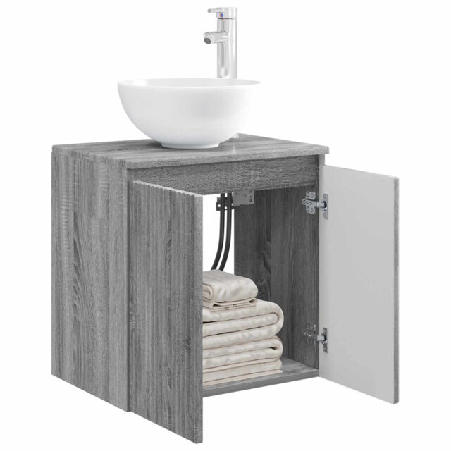 Single Bathroom Vanity with Ceramic Basin