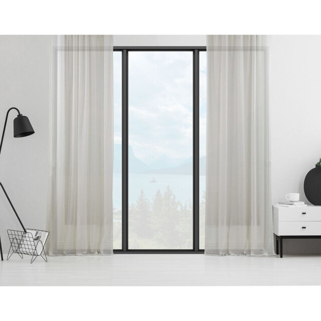 Sheer Curtain Panel Pair