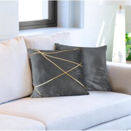Cloughmills Geometric Square Cushion Cover