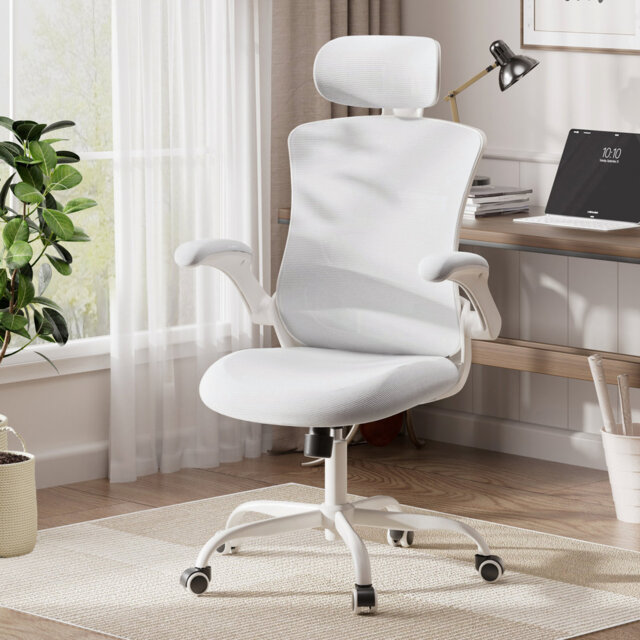 Fully Adjustable Executive Swivel Ergonomic Office Chair with Adjustable Arms