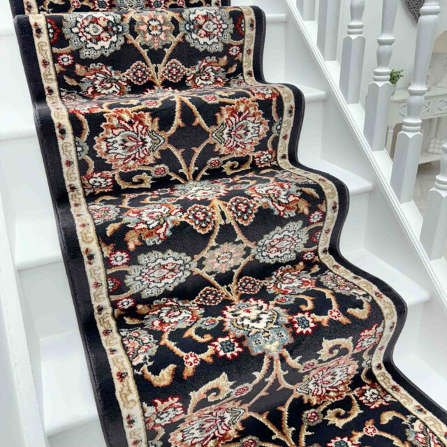 Stair Runner cm Damask Area Rug