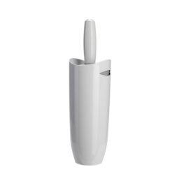 Plastic Free-Standing Toilet Brush and Holder