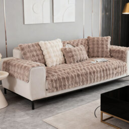 Non Slip Plush Soft Sofa Cover