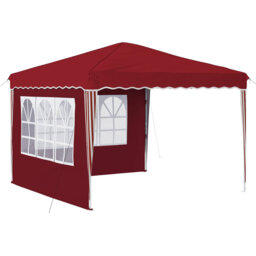 Vidaxl Pop-Up Party Tent Oxford Fabric Canopy Event Shelter Outdoor Gazebo