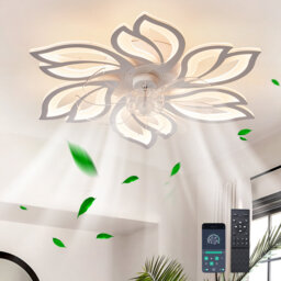 Bellewood 7 - Blade LED Ceiling Fan with Remote Control and Light Kit Included