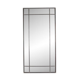 Brynnli Metal Flat Floor Mirror