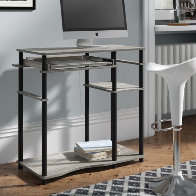 Antigo Computer Desk with Keyboard Tray