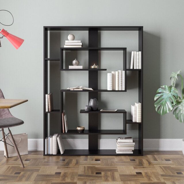 Esteban Modern Bookcase Bookshelf Shelving Unit