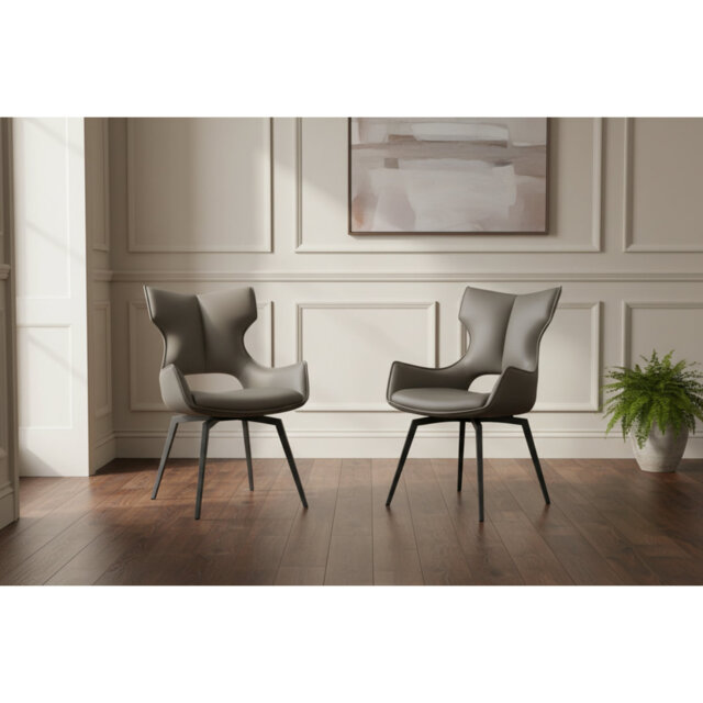 Deloney Swivel Dining Chair
