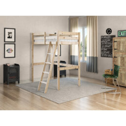 Olivia High Sleeper Heavy Duty Pine Bunk Bed