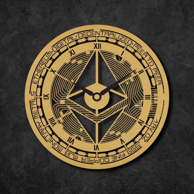 Ethereum-Coin-Wall-Clock-Crypto-Coin-Bitcoin-Coin-Office-Wall-Clock-Office-Design-Adult-Coin-Bank-Coin-Wall-Hanging