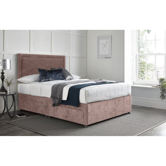 "Idlewood Divan Bed with 24"" Headboard on Struts"