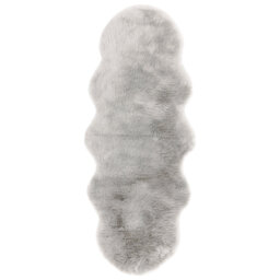 Aditya Handmade Shag Silver Rug