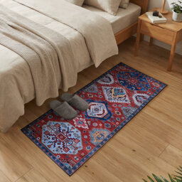 Bohemian-Inspired Non-Slip Runner Rug