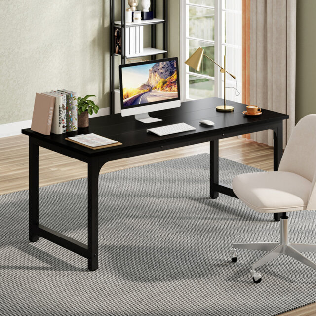 Metal Base Executive Desk