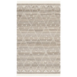 Manahan Handmade Flatweave Wool Natural/Ivory Rug