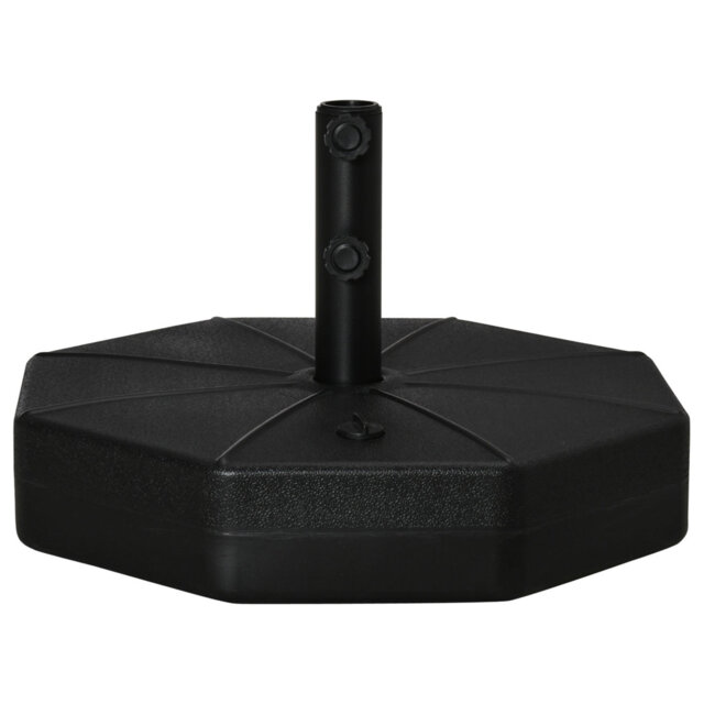 Octagonal Garden Parasol Base Holder Up To 28Kg Water Filled Or 40Kg Sand Filled