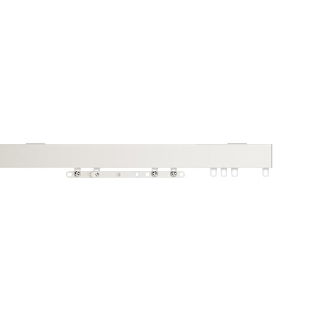 PVC Uncorded Track White