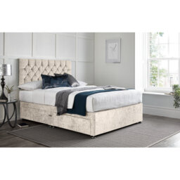 "Divan Bed with 24"" Headboard on Struts"
