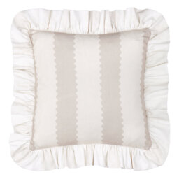 Striped Square Cushion