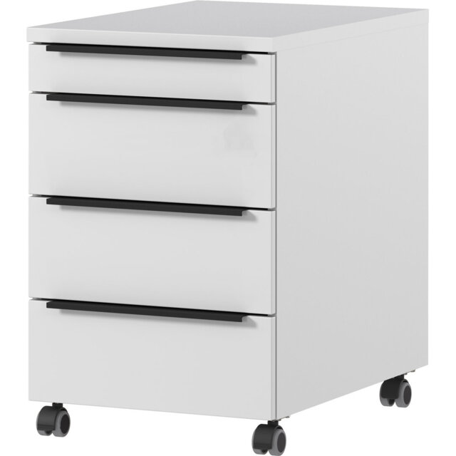 Mastandrea 63cm Wide 4 -Drawer Mobile File Cabinet